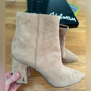 NWT Sam Edelman Hilty Boot in Camel Suede